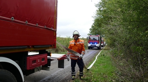 Kreisbereitschaft übt Waldbrandeinsatz im Landkreis Uelzen