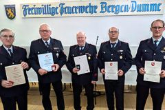 Neuer Herausforderungen für die Feuerwehr Bergen/Dumme 