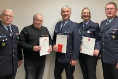 Feuerwehr Laase: Ehrenvolle Auszeichnungen